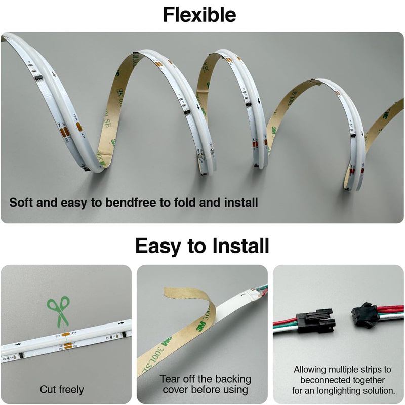 advantage of pixel cob led strip
